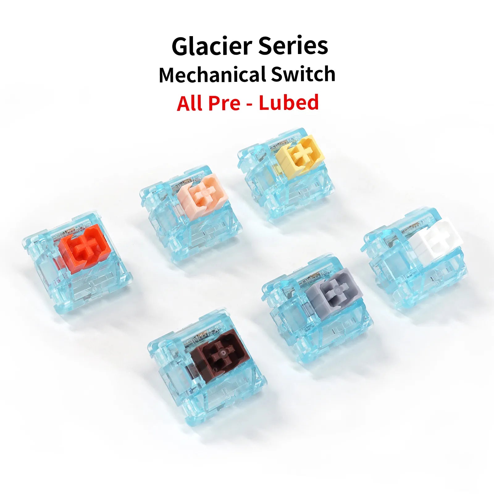 Skyloong Glacier Series Silent Switches - 35 Pack