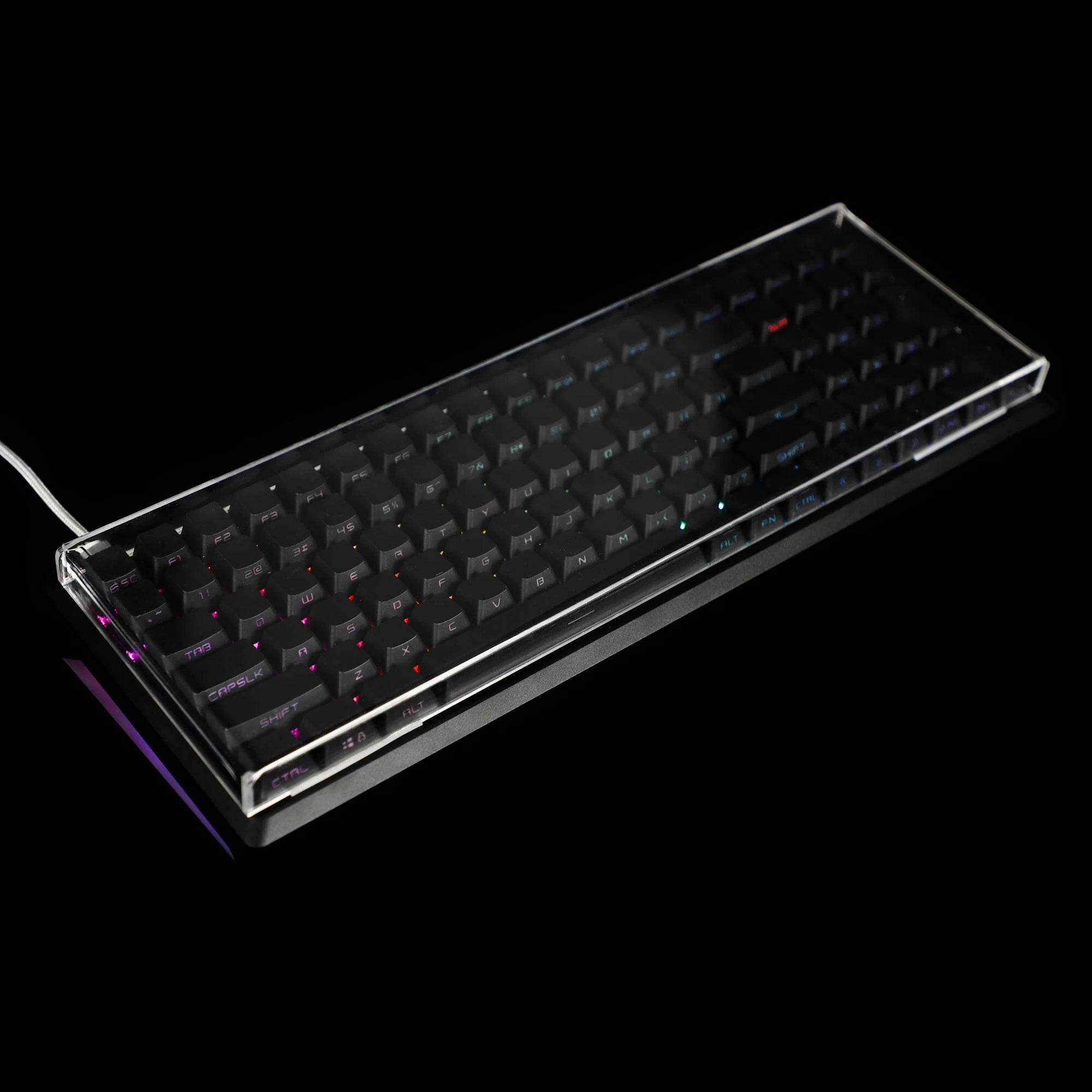 YMDK Acrylic Mechanical Keyboard Dust Cover