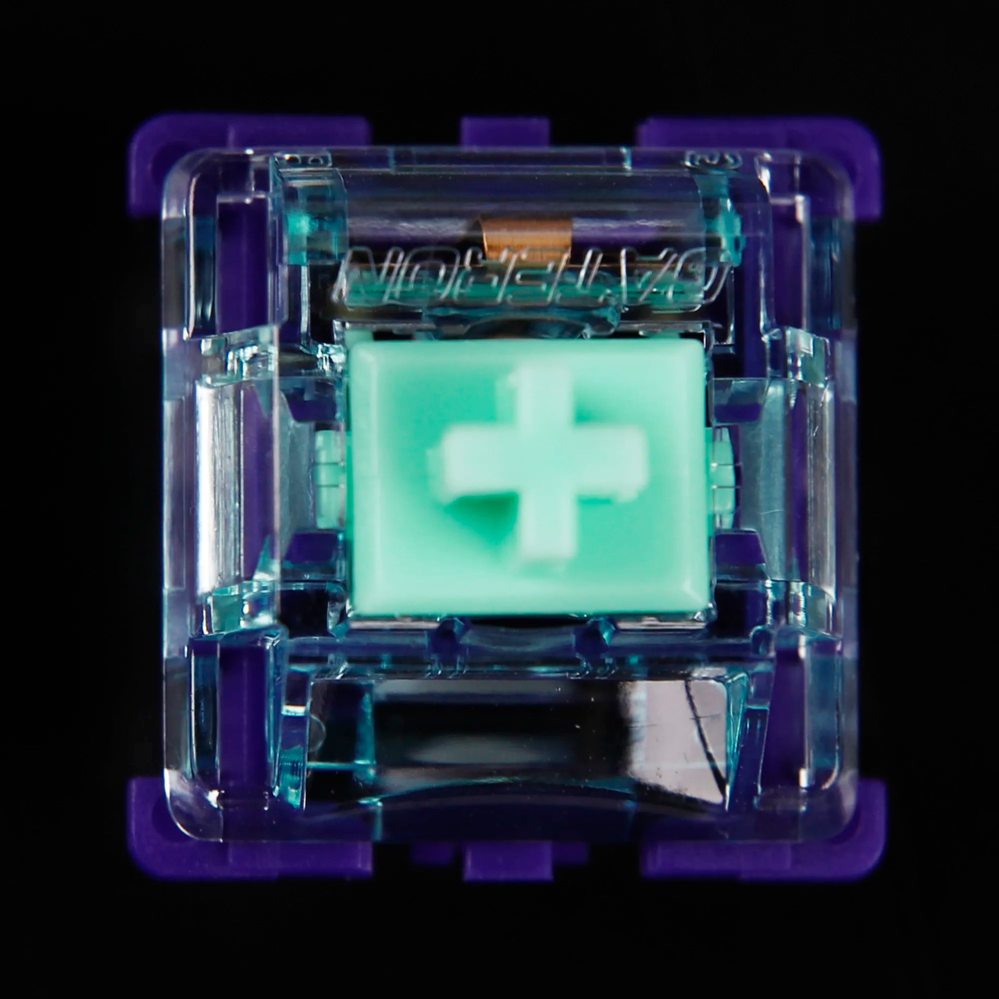 Gateron V3 Gopolar Azure Dragon Tactile Switches - 5-Pin, 63gf Actuation, Custom Aqua
