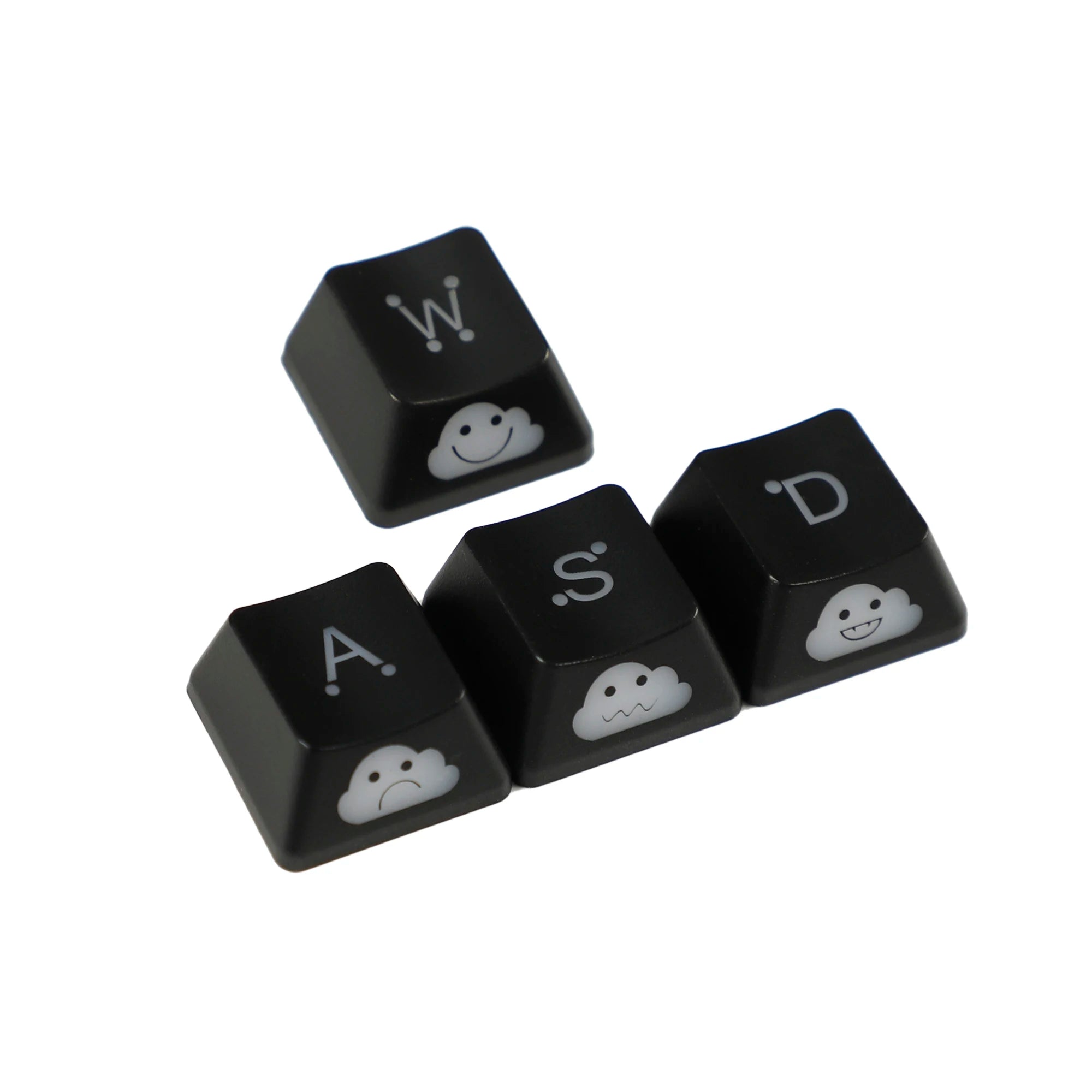 Lightning Shine-Through WASD & Arrow Keycaps