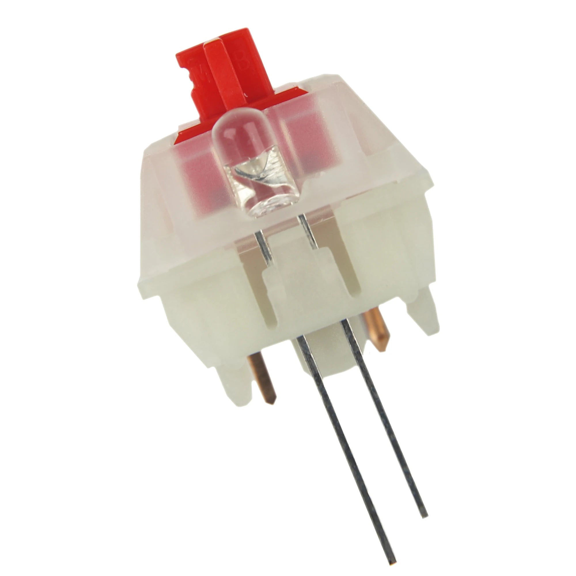 Interruttori Gateron Pro rosso latte - Azionamento lineare 45gf - Confezione da 35 pezzi