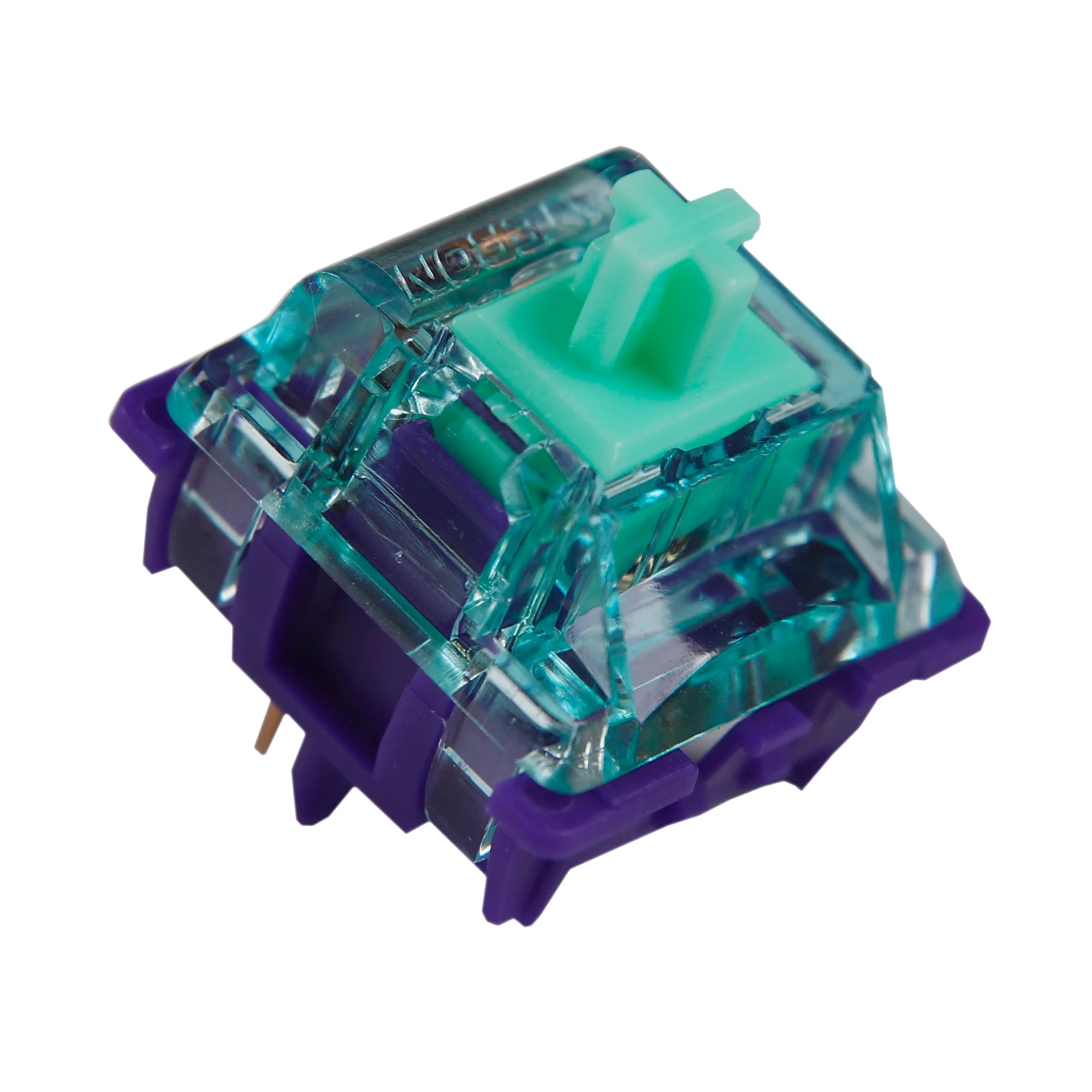 Gateron V3 Gopolar Azure Dragon Tactile Switches - 5-Pin, 63gf Actuation, Custom Aqua