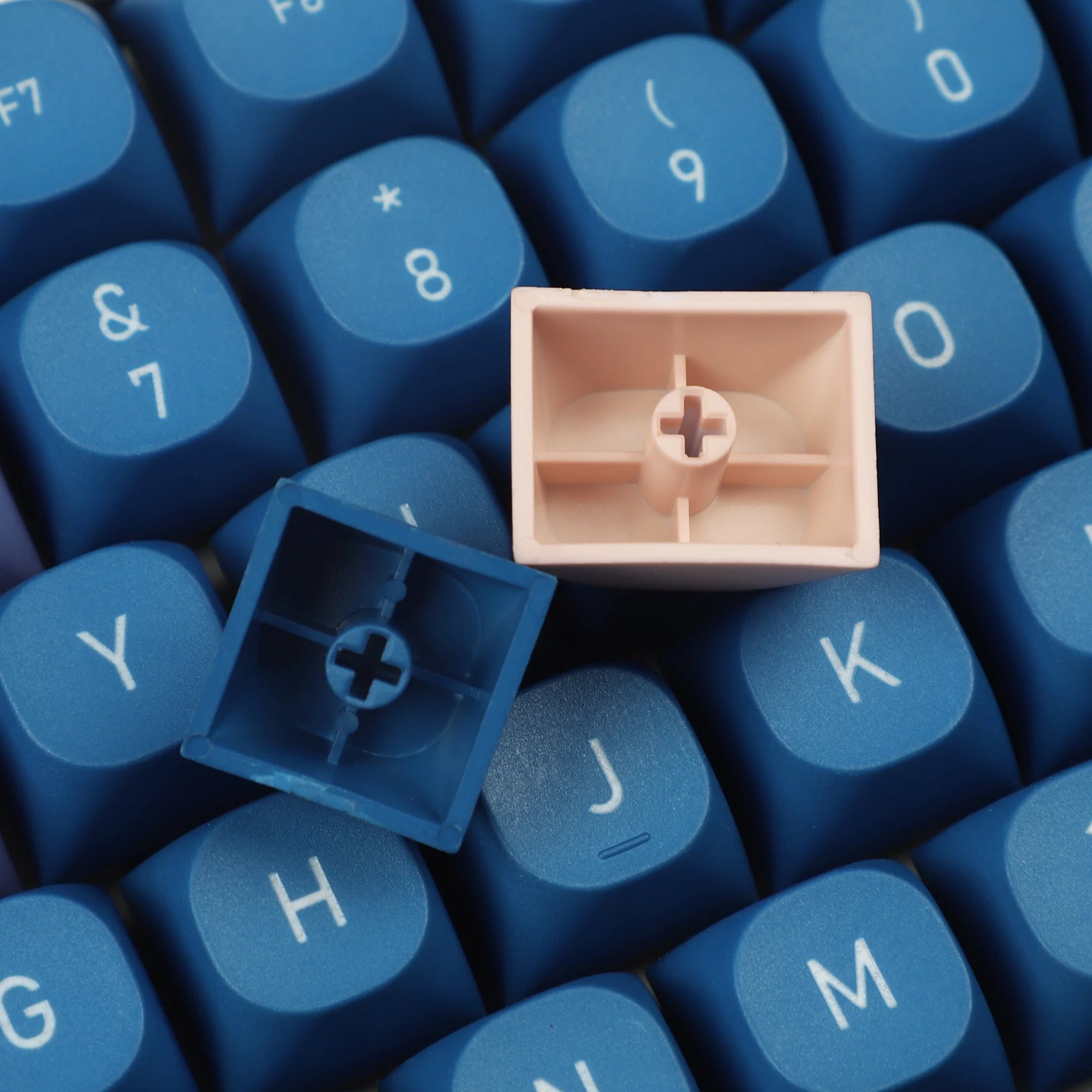Twilight Gradient PBT Keycaps - CO2 Etched, Ball Shape Profile