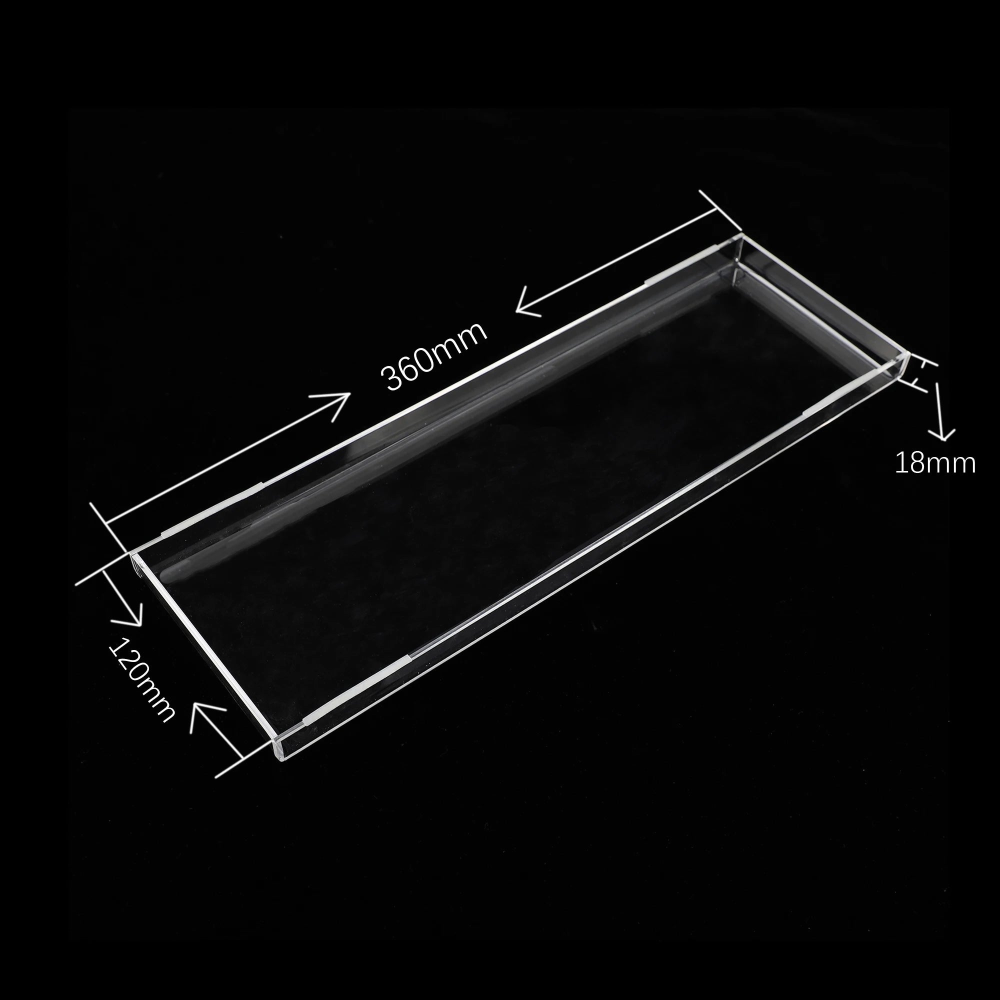 YMDK Acrylic Mechanical Keyboard Dust Cover