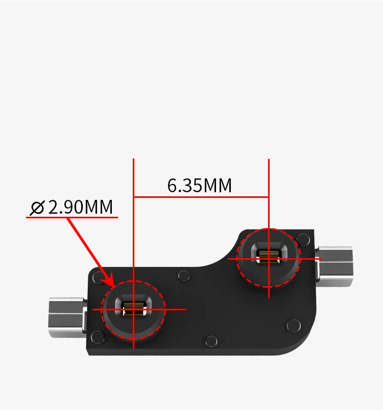Supports de circuits imprimés interchangeables à chaud Kailh