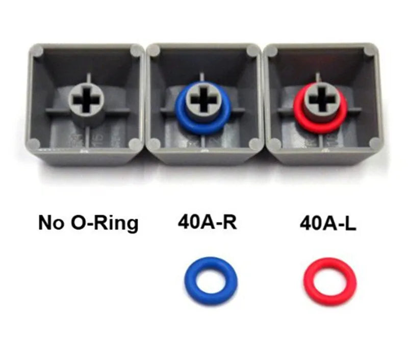 Rubber O-Ring Dampers (135 pieces)