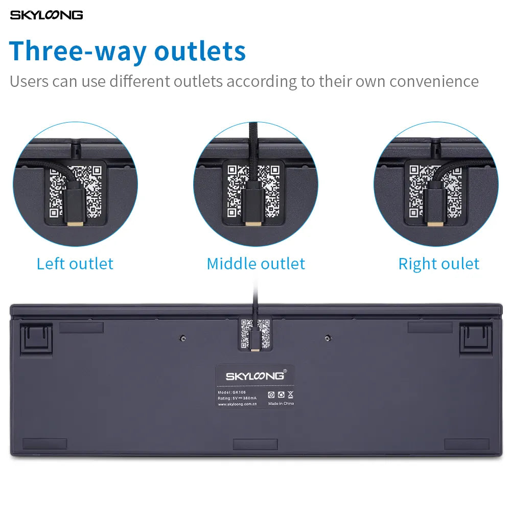 GK108 Customizable Mechanical Keyboard Kit