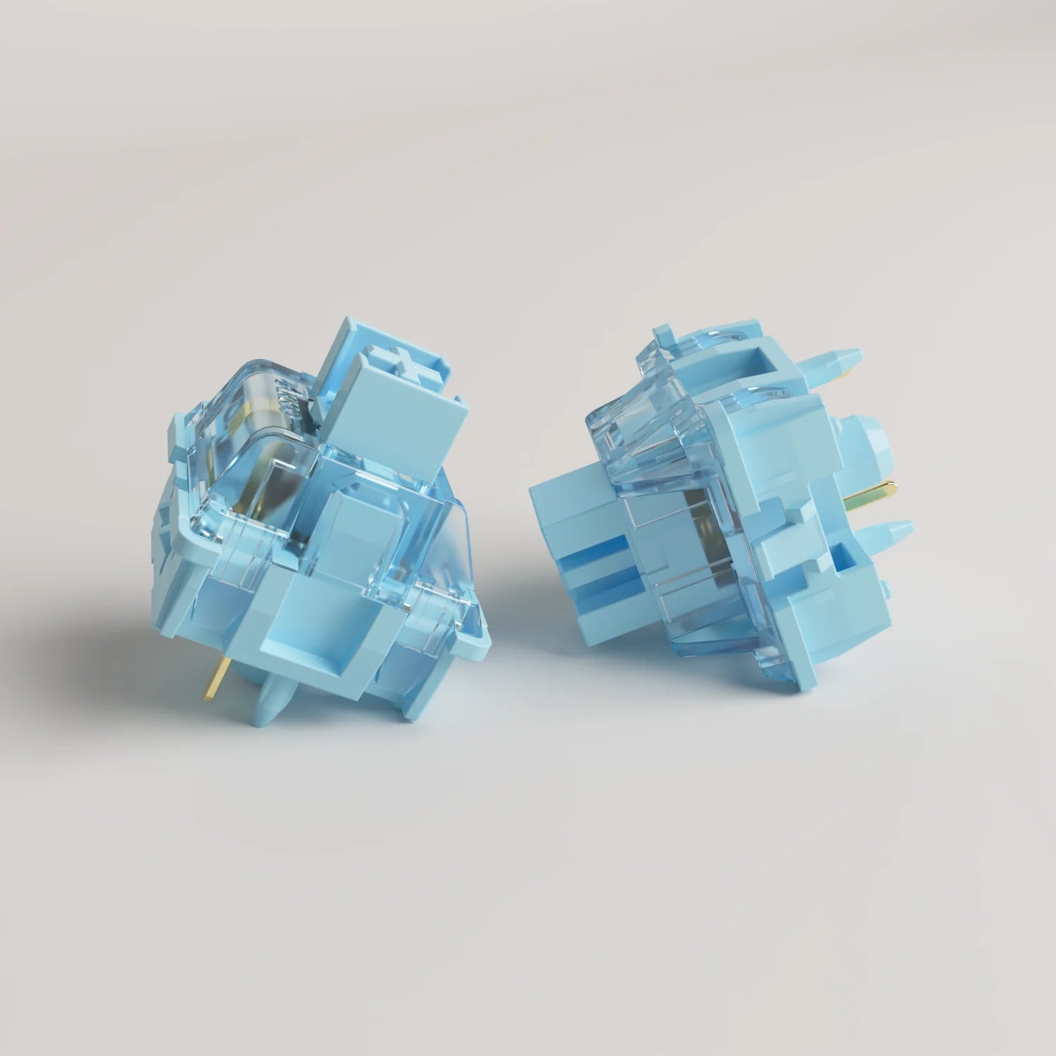 Akko V3 Pro Cream Blue Tactile Switches - 5-Pin, 45gf, Dustproof, Compatible with MX Keyboards