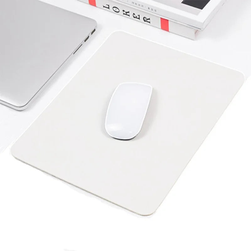 Everglide EcoSoft PU Leather Mouse Pad – Waterproof, Easy-Clean Minimalist Design