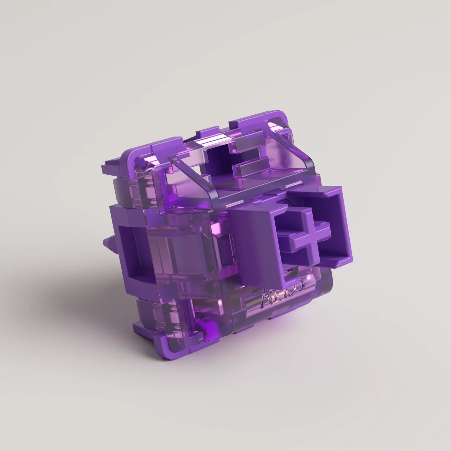 Akko V3 Pro Lavender Purple Tactile Switches - 5-Pin, 40gf, Compatible with MX Keyboards