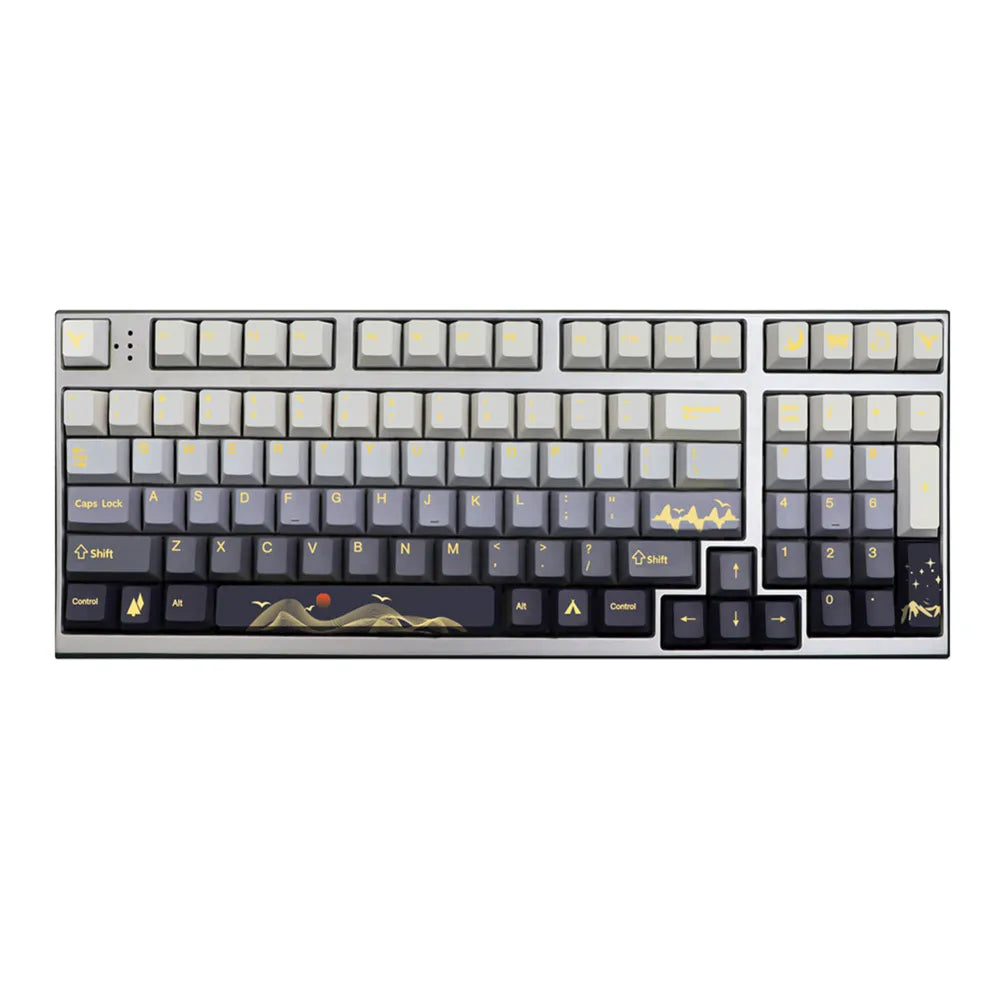 Arctic Dusk PBT Keycap Set - Cherry Profile