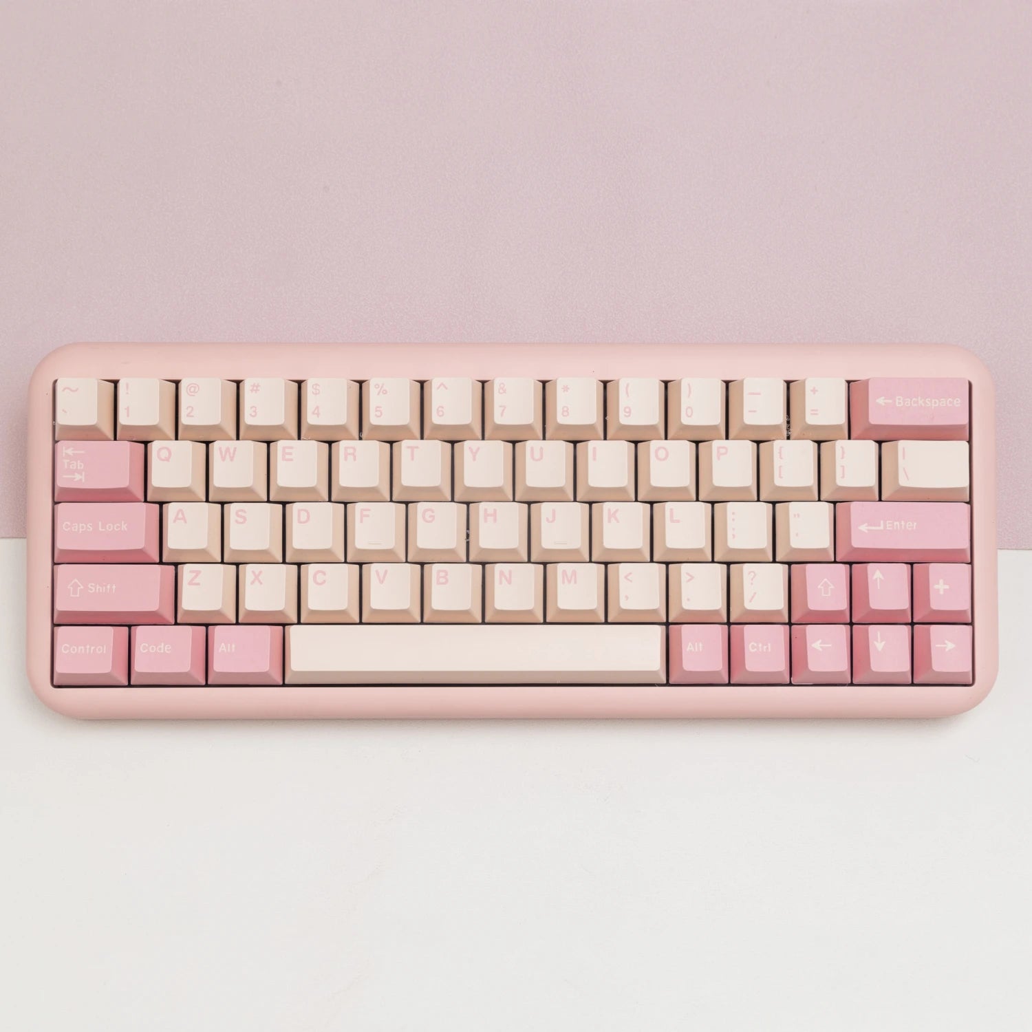 Carnival Cream 173-Key ABS Keycap Set - Cherry Profile