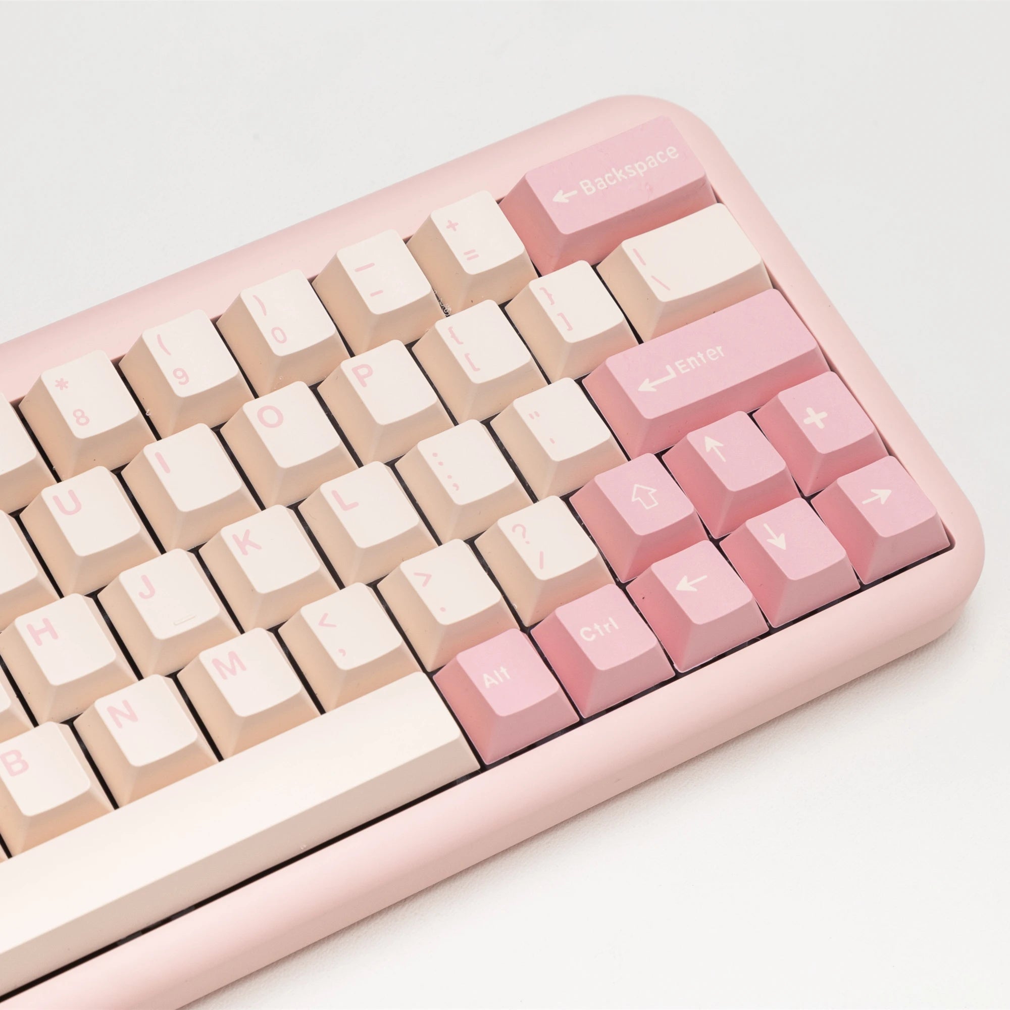 Carnival Cream 173-Key ABS Keycap Set - Cherry Profile
