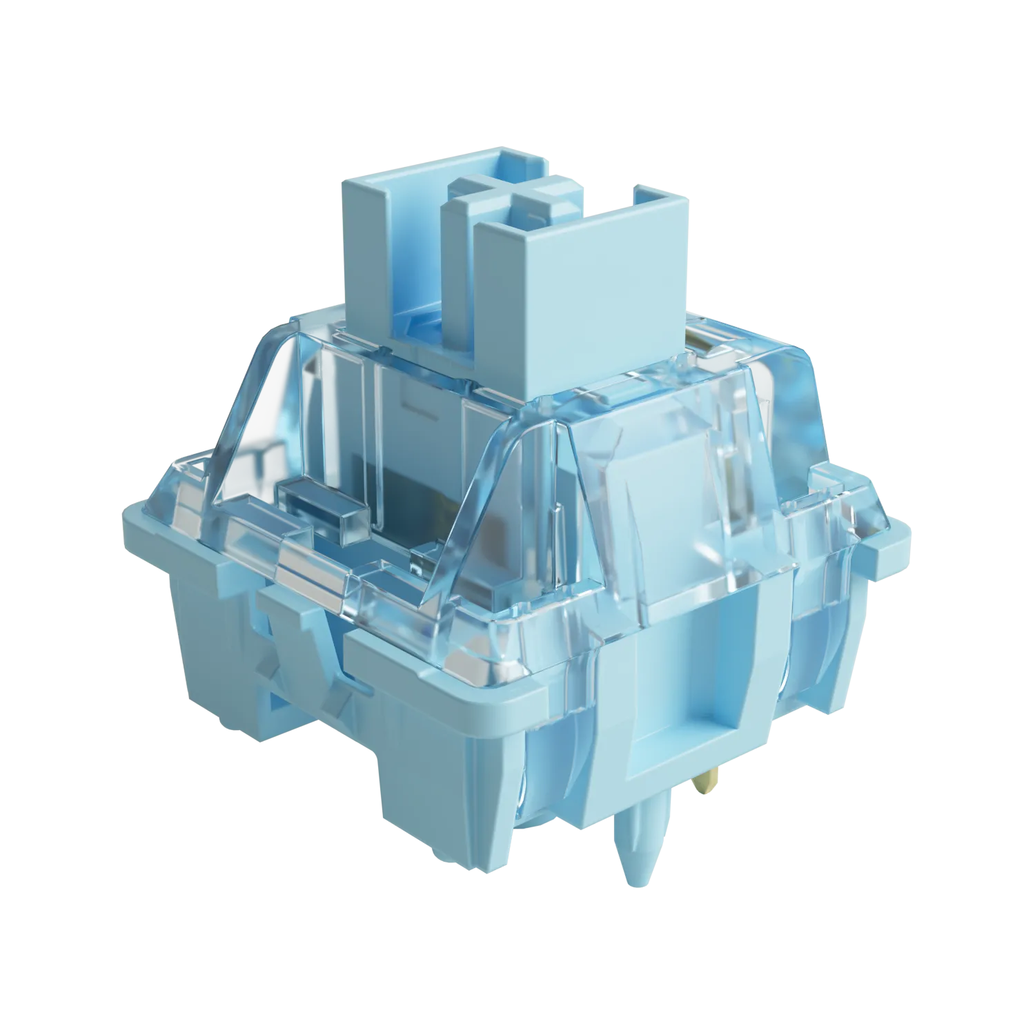 Akko V3 Pro Cream Blue Tactile Switches - 5-Pin, 45gf, Dustproof, Compatible with MX Keyboards