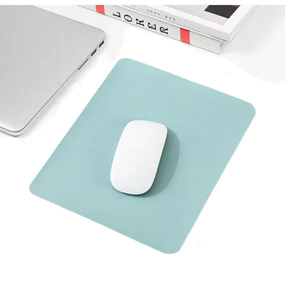 Everglide EcoSoft PU Leather Mouse Pad – Waterproof, Easy-Clean Minimalist Design