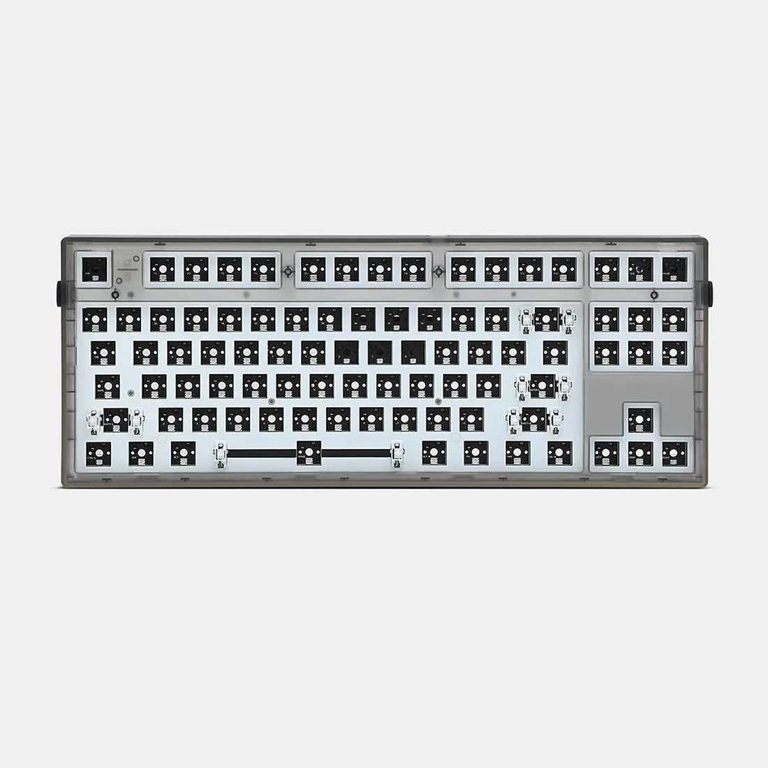 Flesports MK870 TKL Mechanical Keyboard Kit - Programmable Full RGB, Hot-Swappable