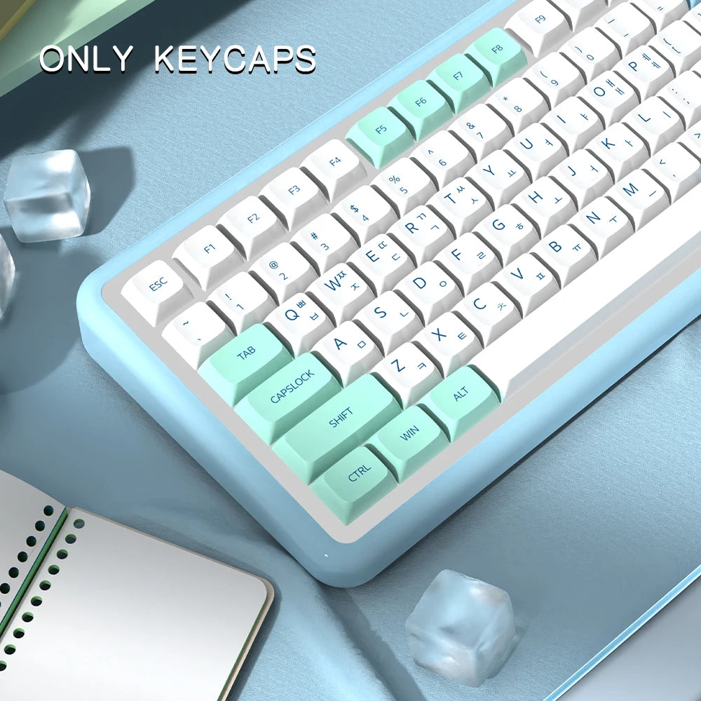 Iceberg & Cheese Cat XDA Profile PBT Keycap Sets - ISO Options