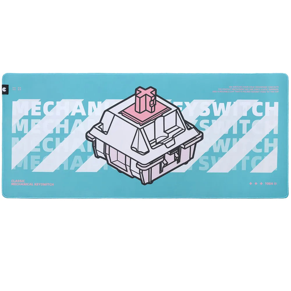 SwitchScape Pro Deskmat - Mauspad mit mechanischer Tastatur und genähten Rändern