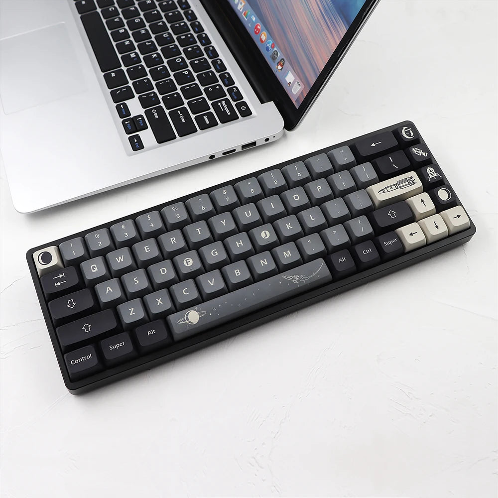 Set di copritastiera Lunar Voyage PBT - Opzioni ISO