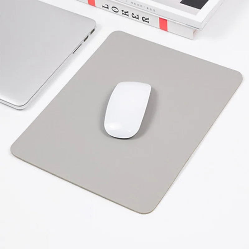 Everglide EcoSoft PU Leather Mouse Pad – Waterproof, Easy-Clean Minimalist Design