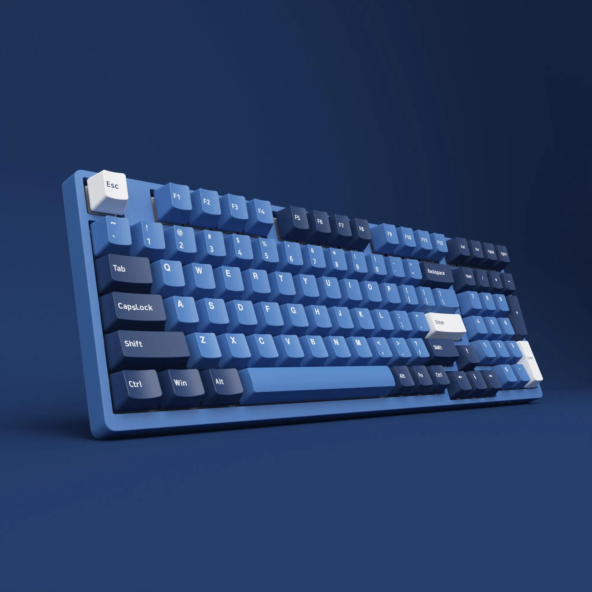 Akko 3098 DS Ocean Star Mechanische Tastatur - Cherry Profile PBT Tastenkappen