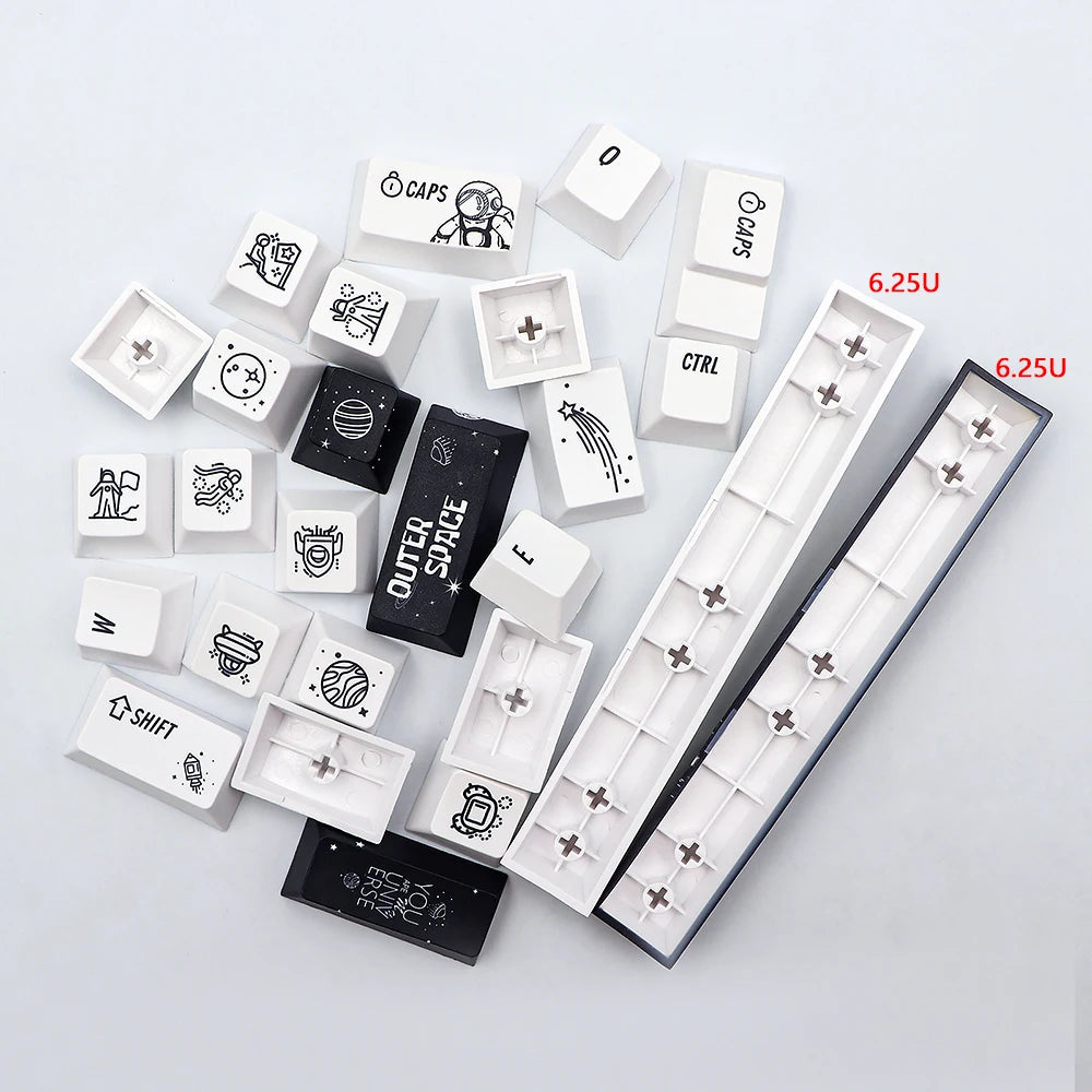 Galactic Expedition PBT Keycap Set - ISO Options