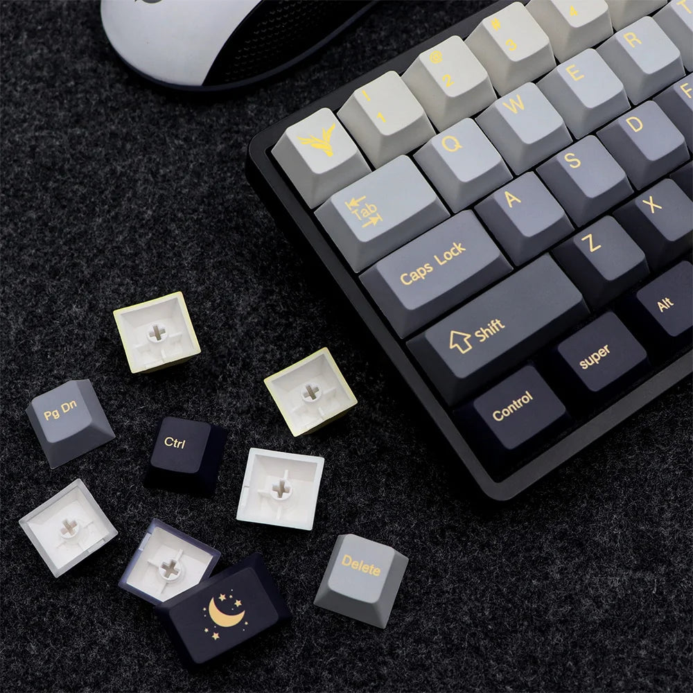 Arctic Dusk PBT Keycap Set - Cherry Profile