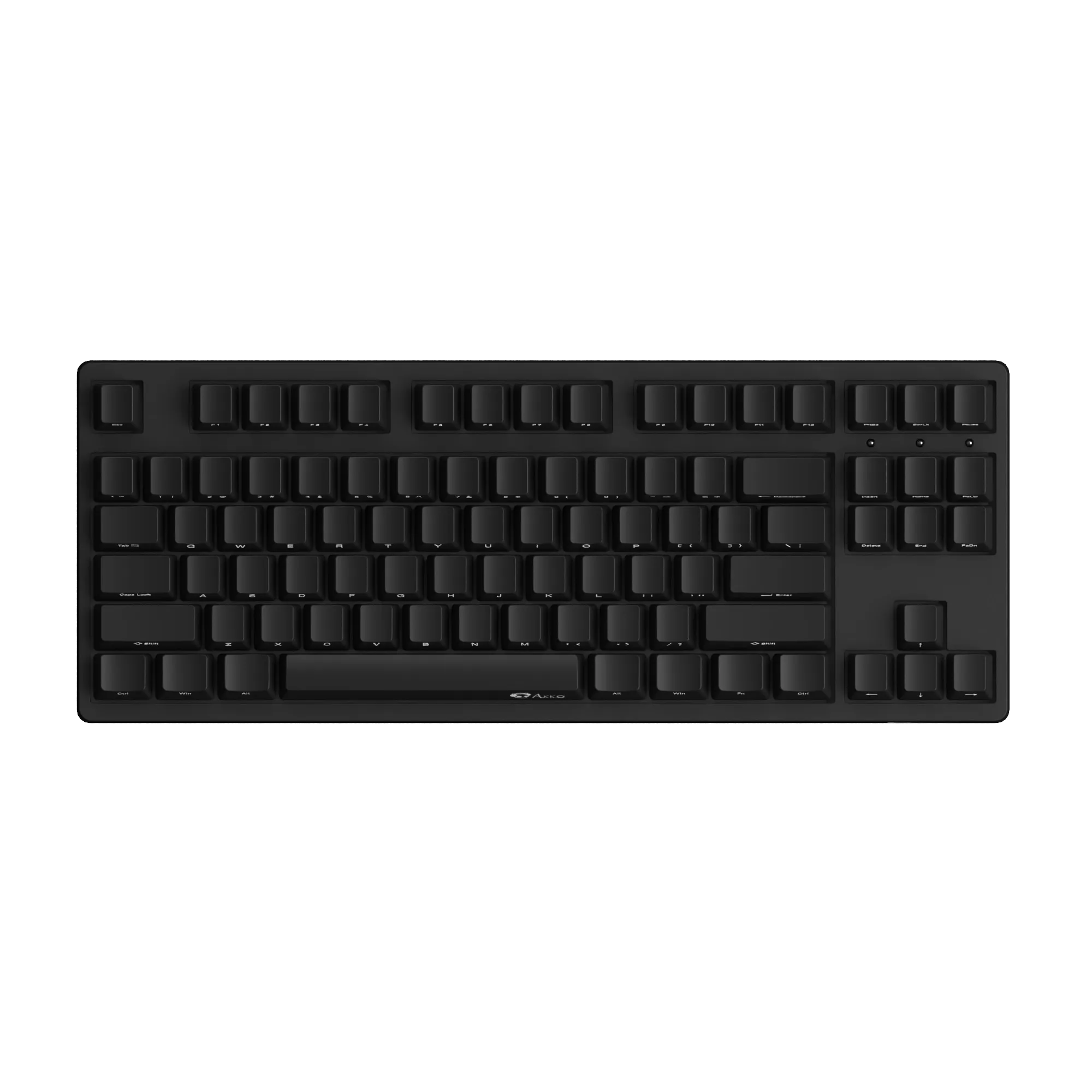Akko Black Stealth 3087 v2 Mechanical Keyboard - Keycaps PBT & N-Key Rollover