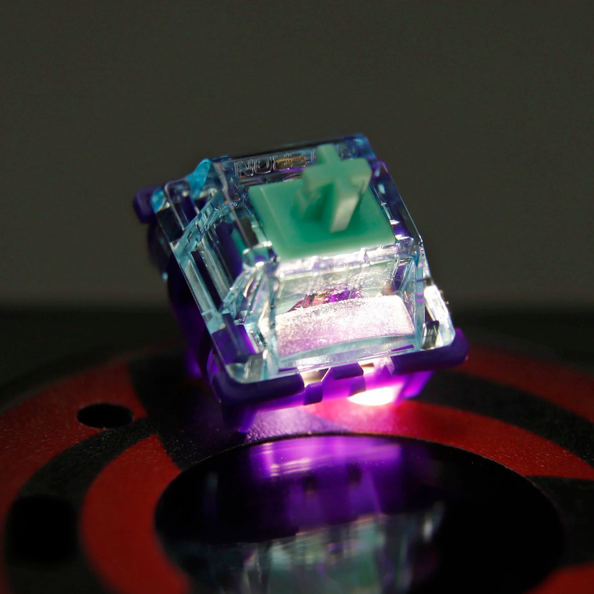 Gateron V3 Gopolar Azure Dragon Tactile Switches - 5-Pin, 63gf Actuation, Custom Aqua