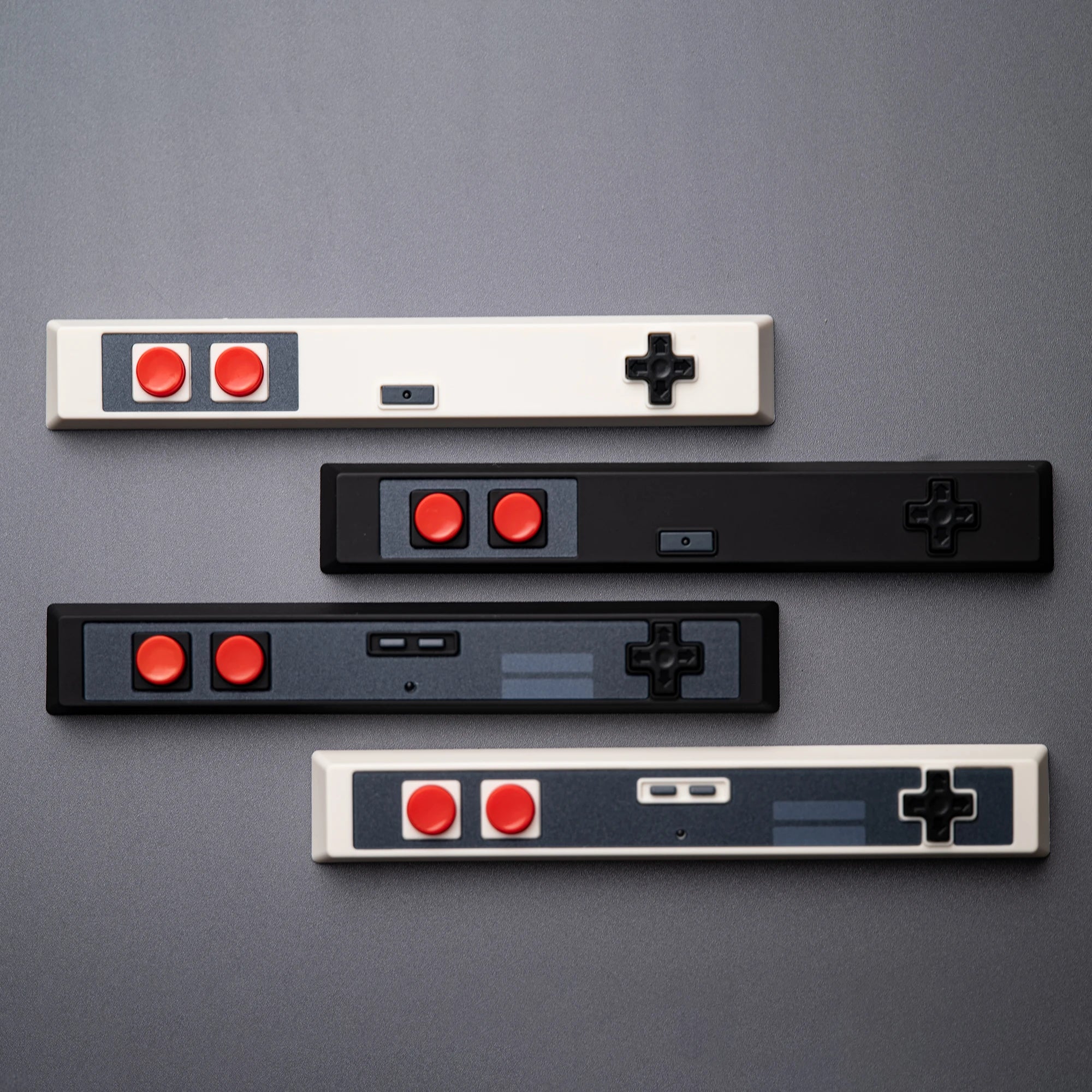 PixelPlayer 6.25u Artisan Spacebar - Retro Gamepad Themed ABS Keycap