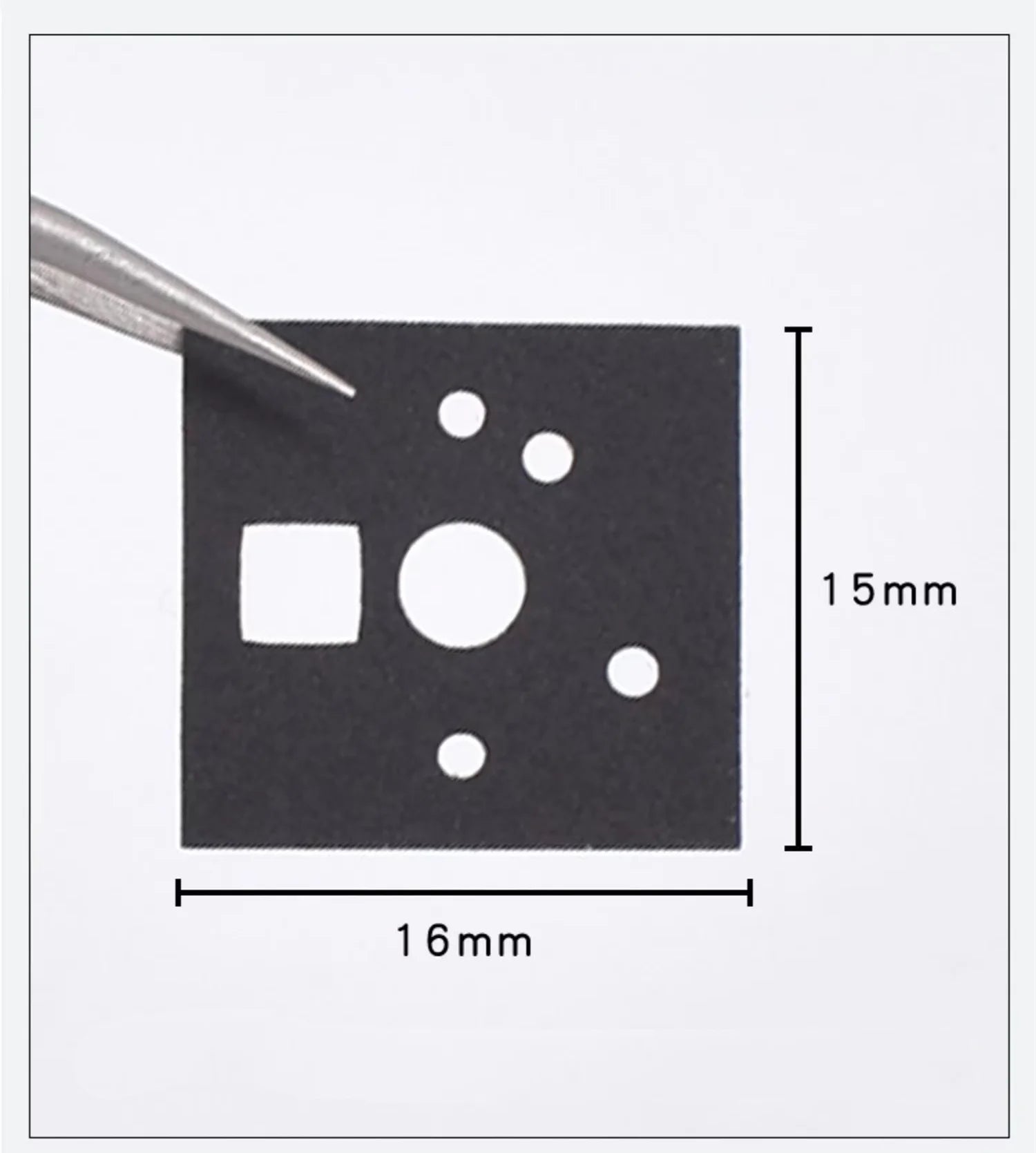 Poron Precision Switch Underpad - Keyboard Sound Dampening Pads
