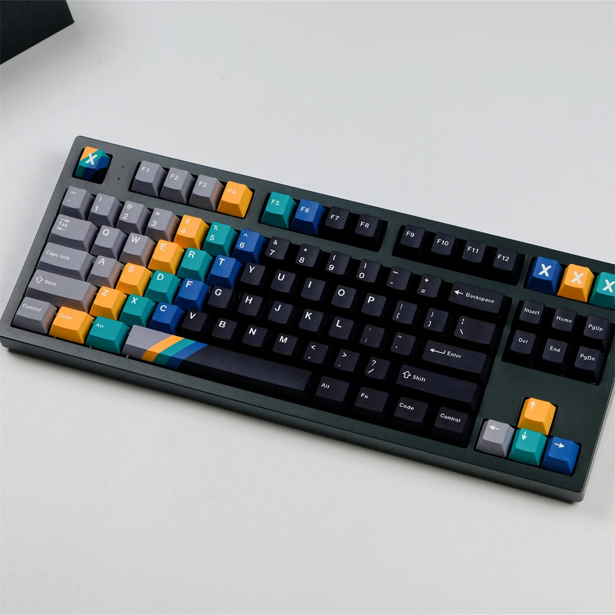 Chroma Cascade - GMK Record 129-Key PBT Keycap Set