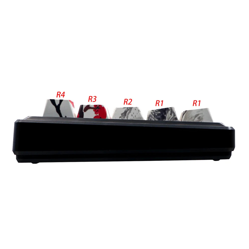 Floral Elegance 80 Key PBT Keycap Set