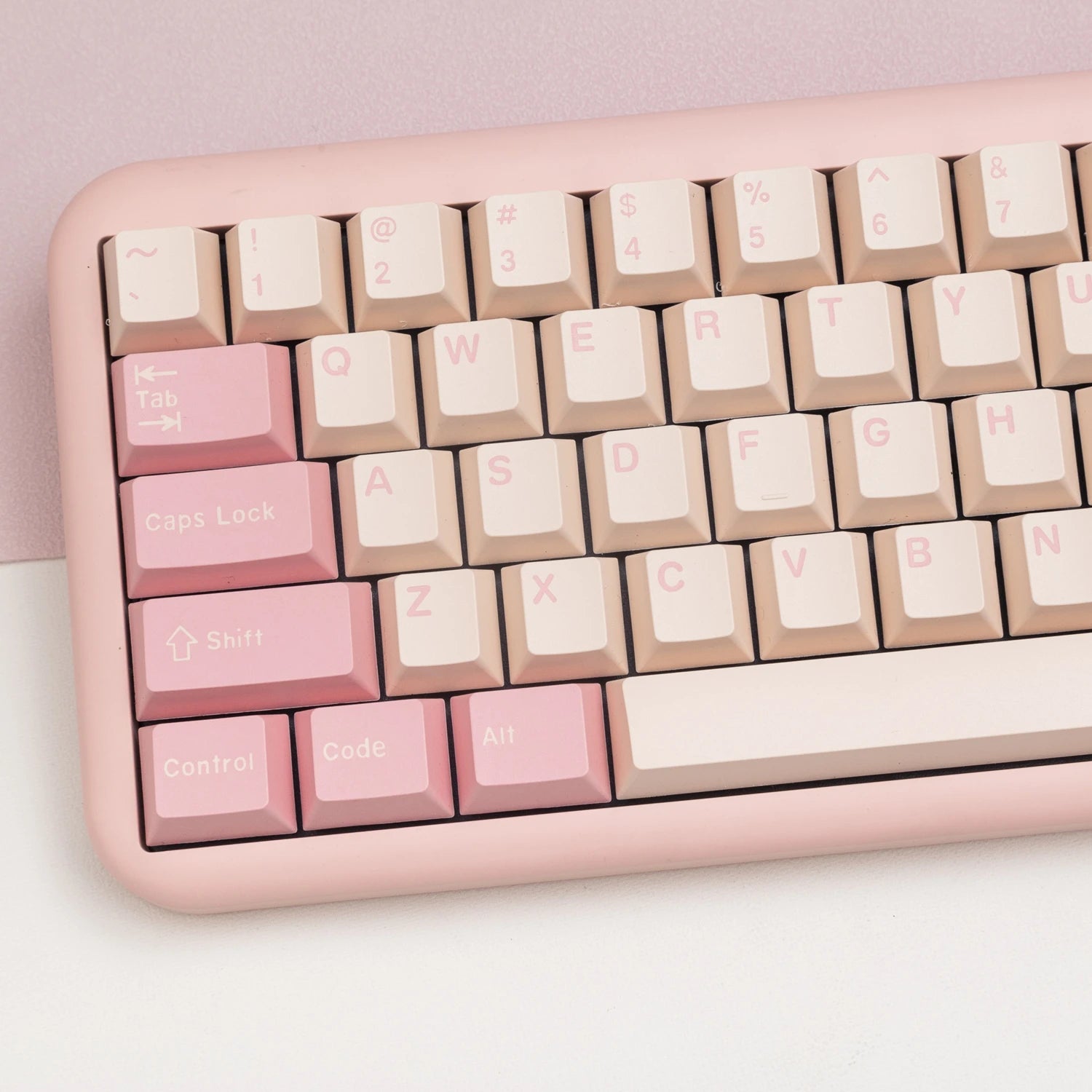 Carnival Cream 173-Key ABS Keycap Set - Cherry Profile