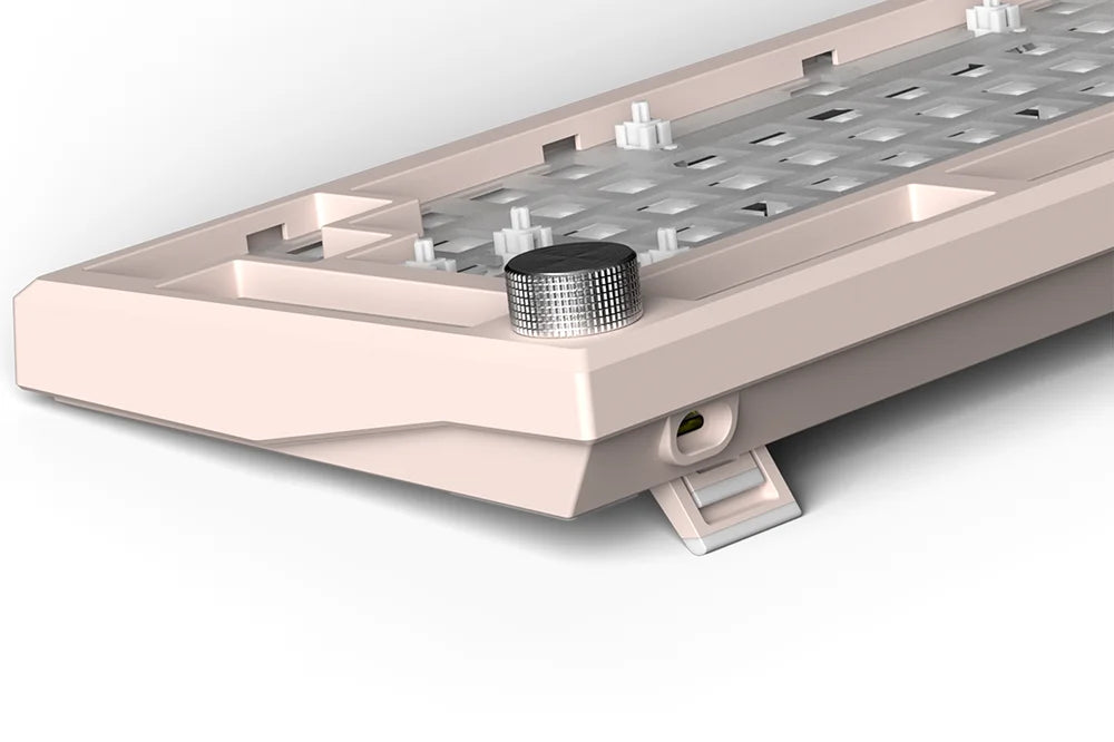 Flesports MK750 Mechanical Keyboard Kit - Hot-Swappable Sockets and Programmable Knob