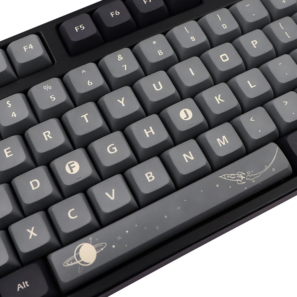 Set di copritastiera Lunar Voyage PBT - Opzioni ISO