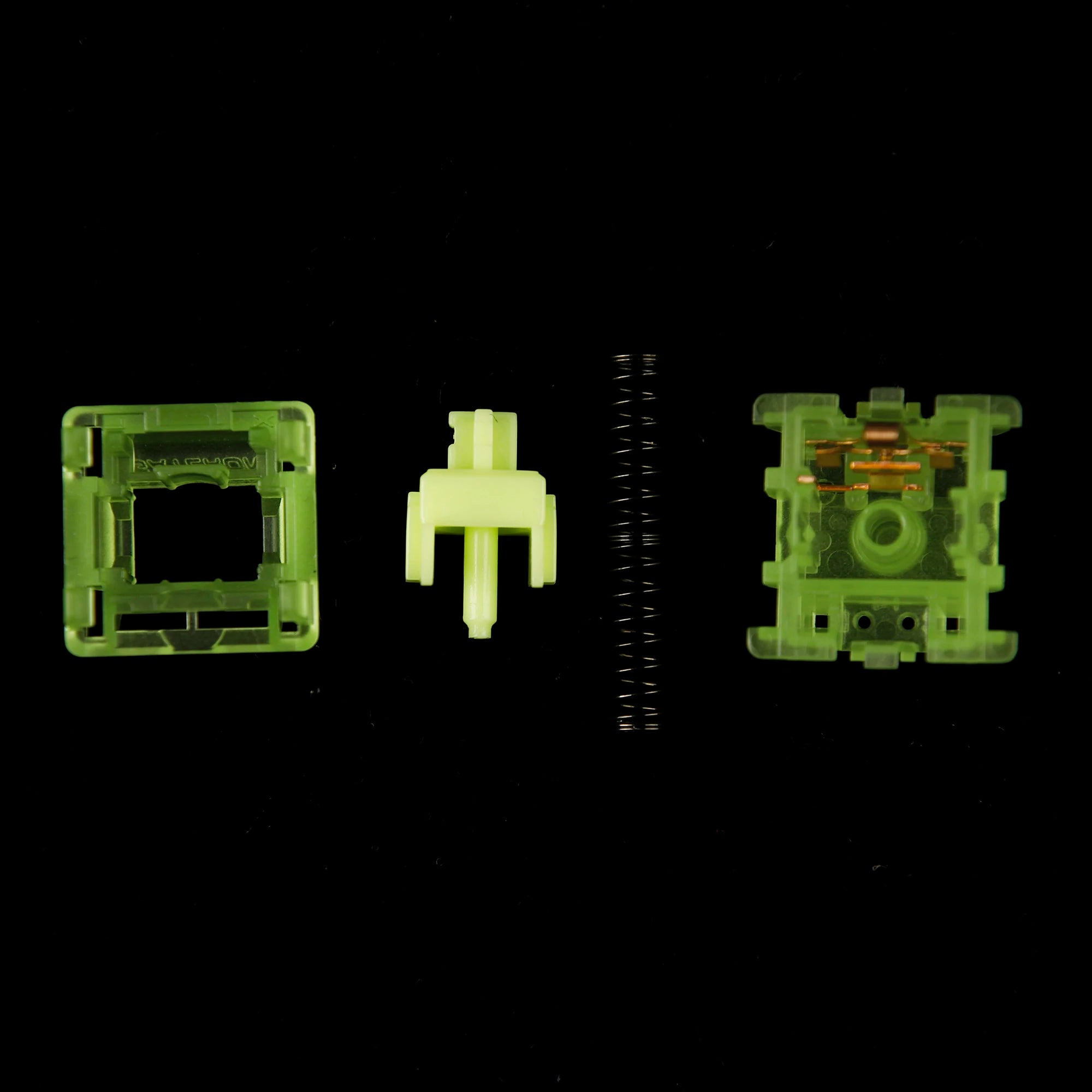 Gateron Luciola Linear Luminous Switches - 5-Pin, High Gloss, 55g (10 Switches)
