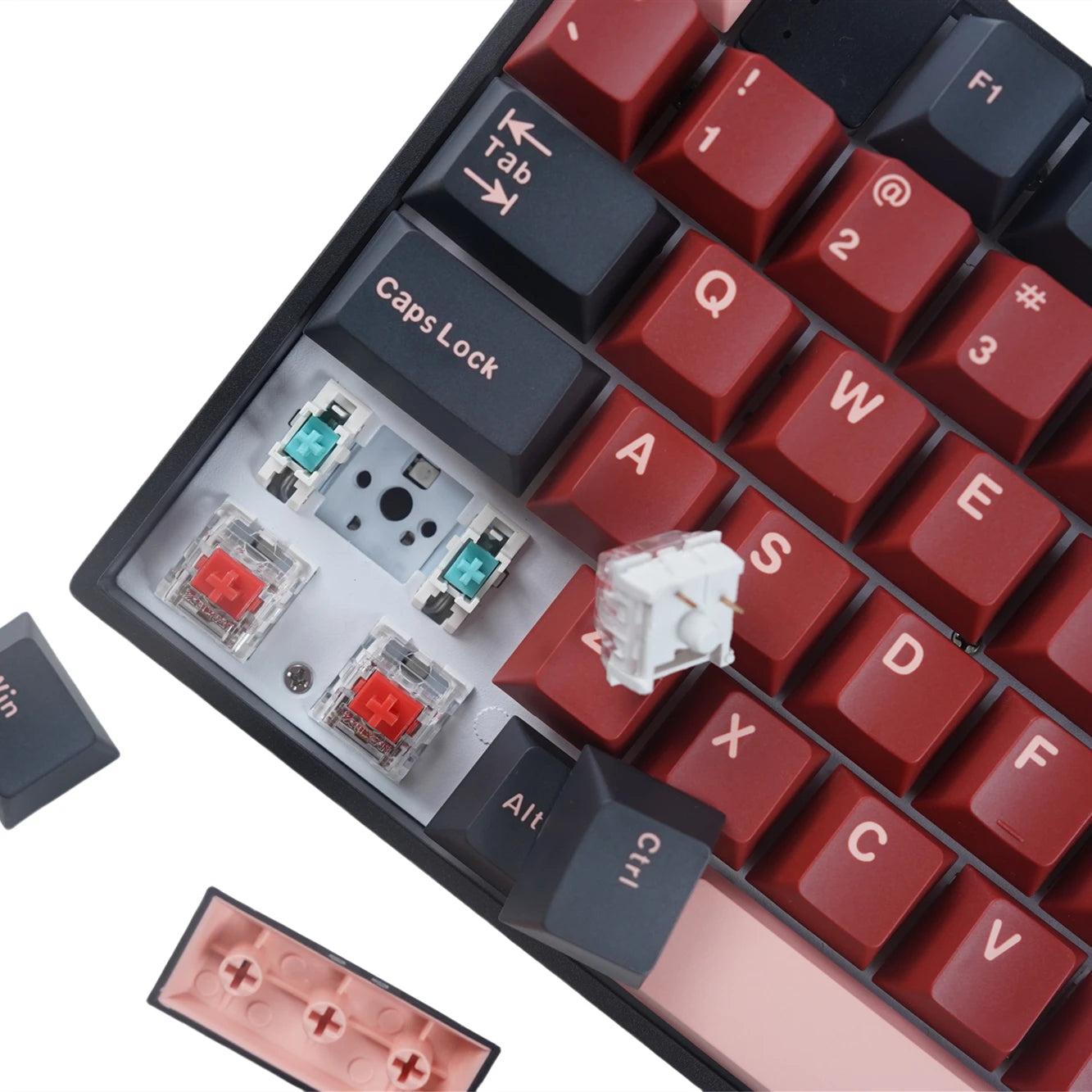 Mechanische Tastatur RK108 Pro RGB - drahtlose 3-Modus-Tastatur, Hot-Swap-fähig, 108 Tasten in voller Größe