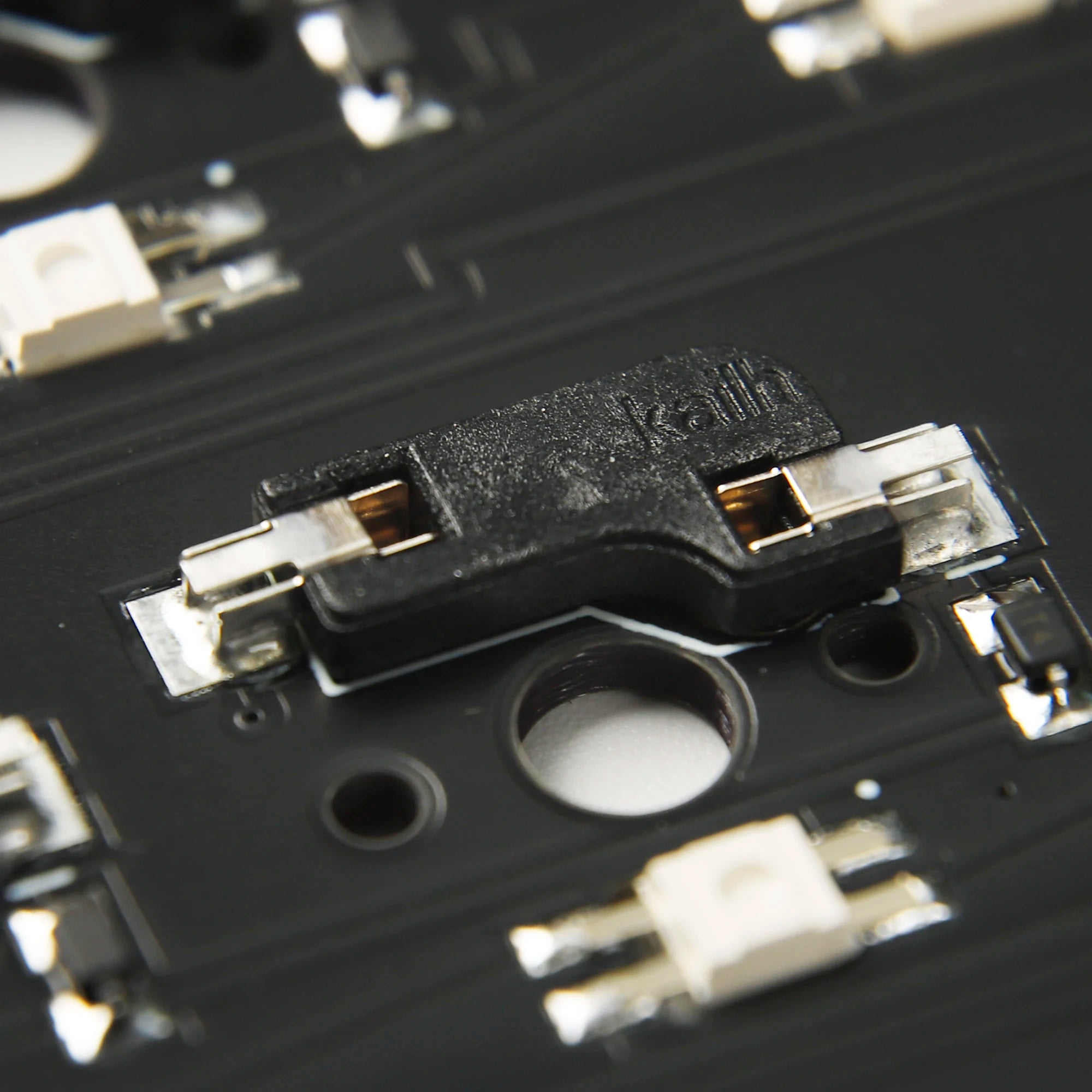Supports de circuits imprimés interchangeables à chaud Kailh