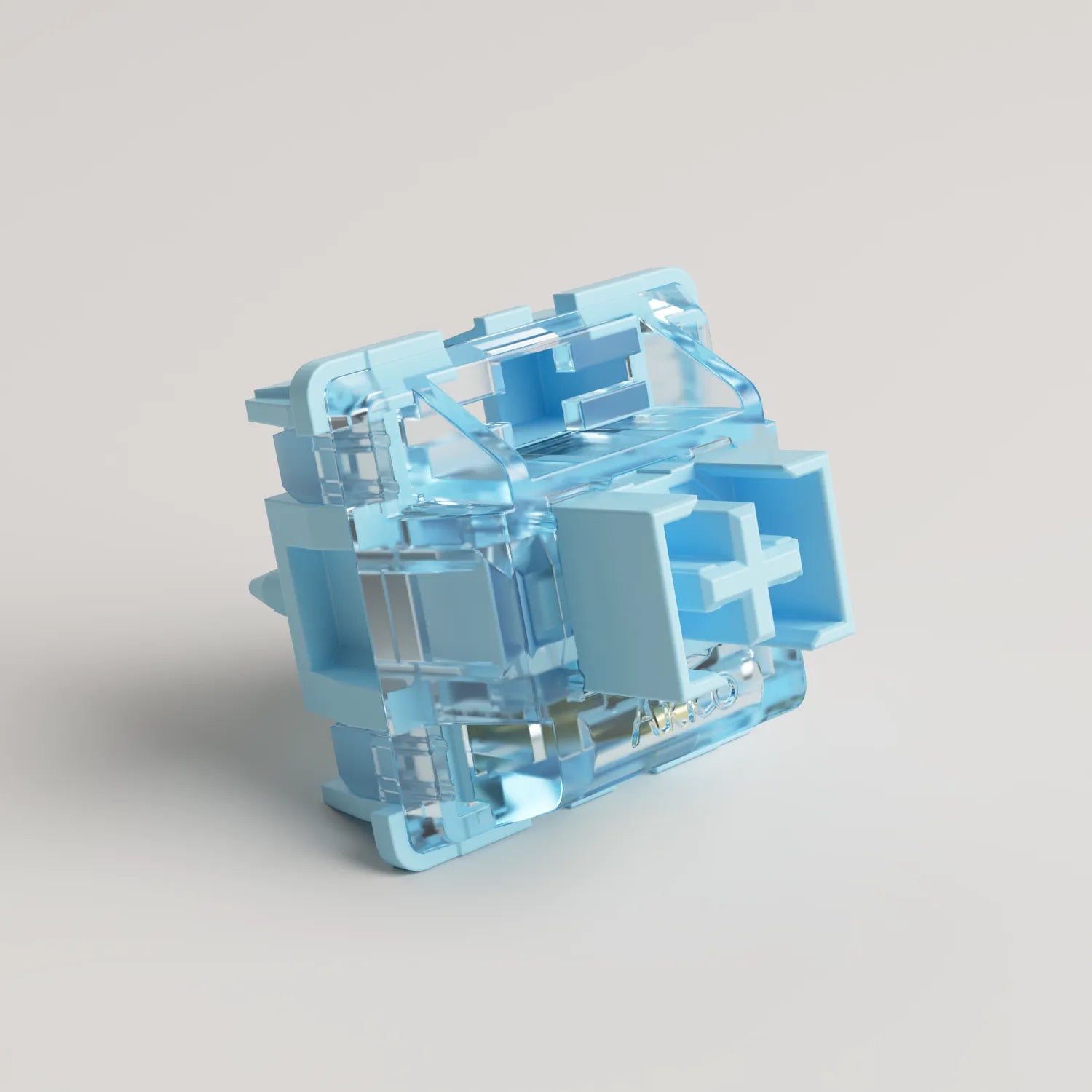 Akko V3 Pro Cream Blue Tactile Switches - 5-Pin, 45gf, Dustproof, Compatible with MX Keyboards