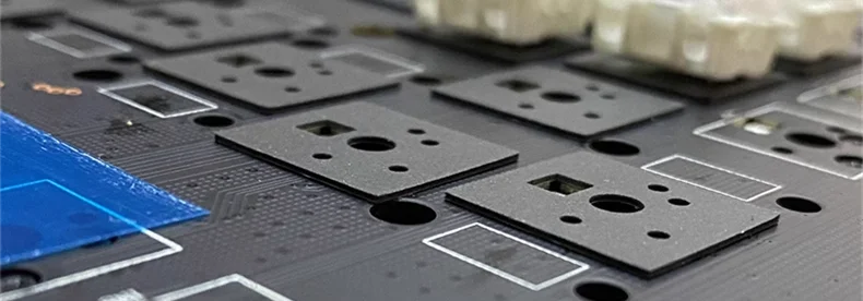 Poron Precision Switch Underpad - Keyboard Sound Dampening Pads