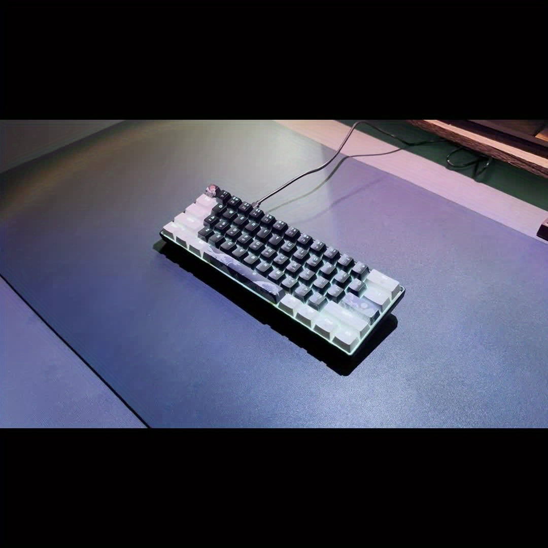 HXSJ 60% Mechanical Gaming Keyboard – Compact, Blue Switches, Backlit