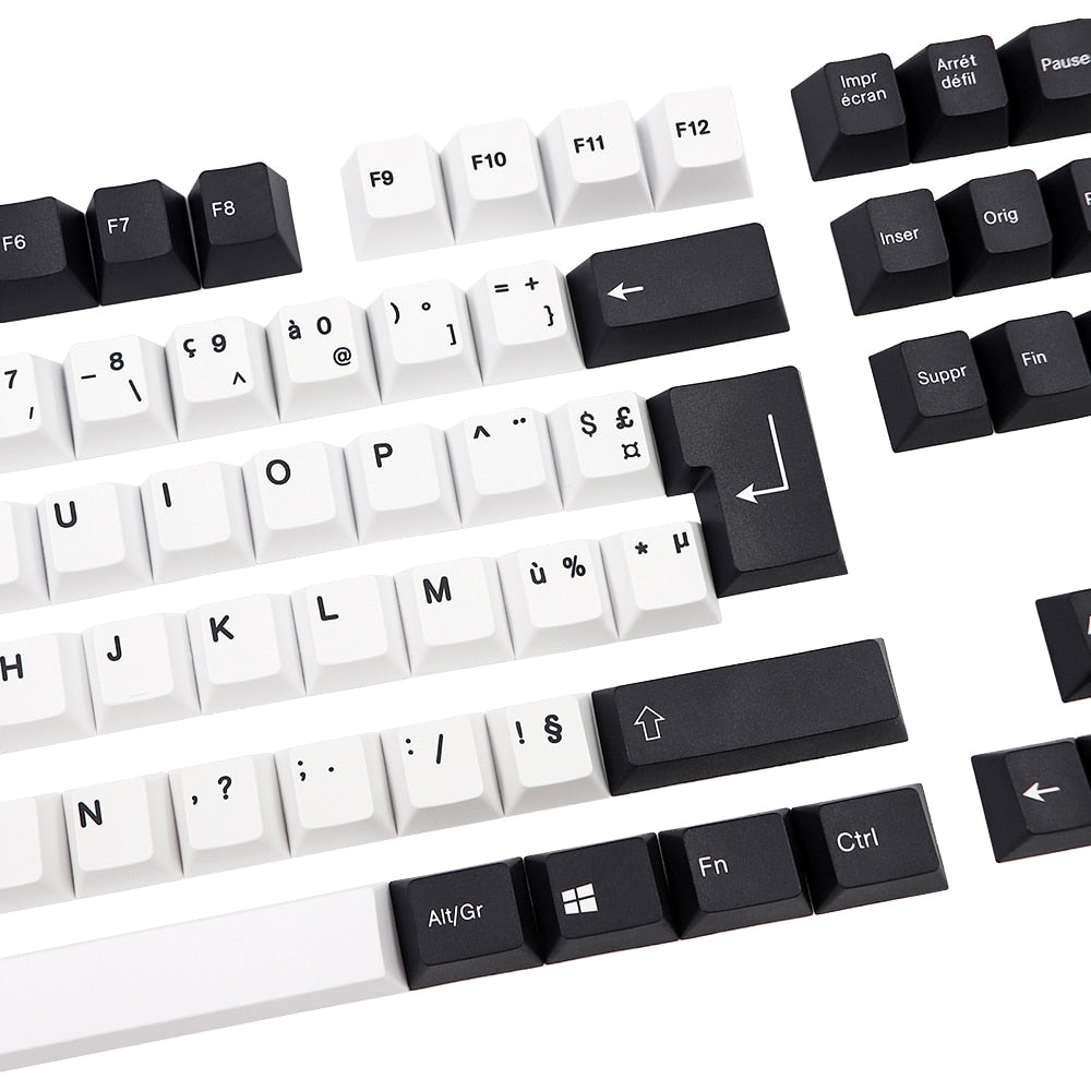 Monochrome Masterstroke 136 Key ISO-DE/FR/ES Cherry Profile Keycap Set