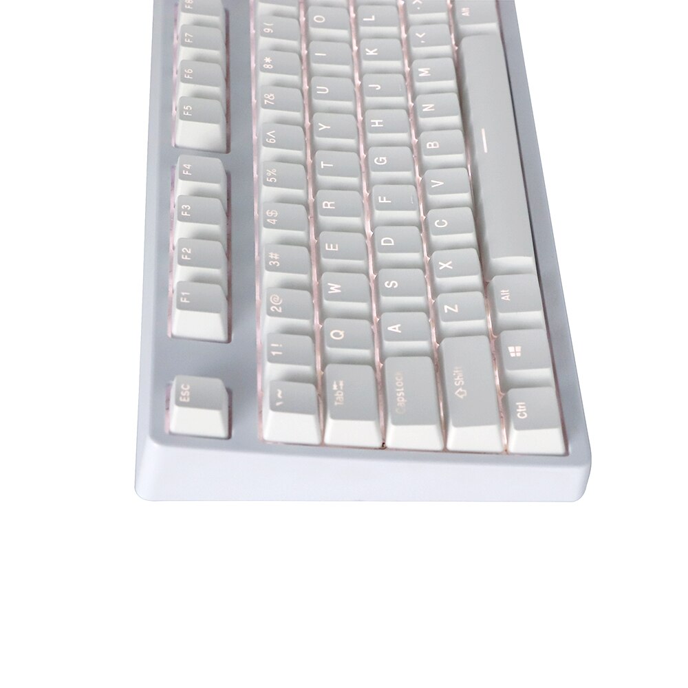 131 Key Doubleshot PBT OEM Profile Backlight Keycap Set - Available in Black or White!