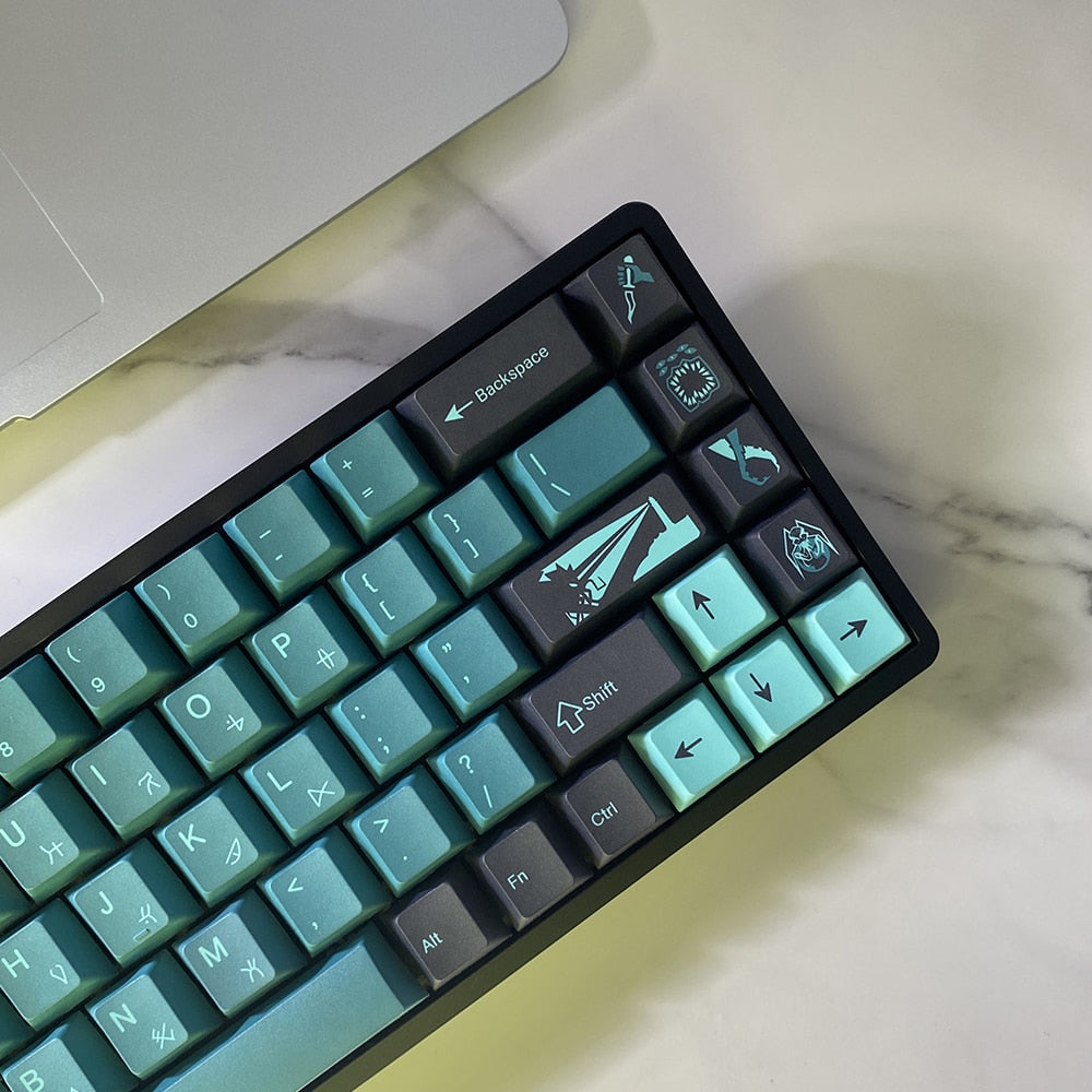 135 Key PBT Cherry Profile Keycap Set - What Lies Beneath