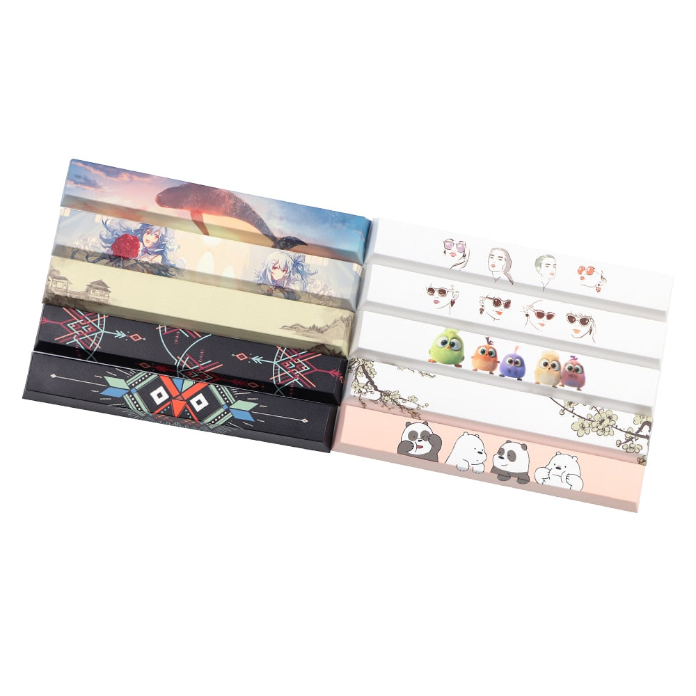 6.25u Space Bar Cherry Profile PBT - Pick your favourite!