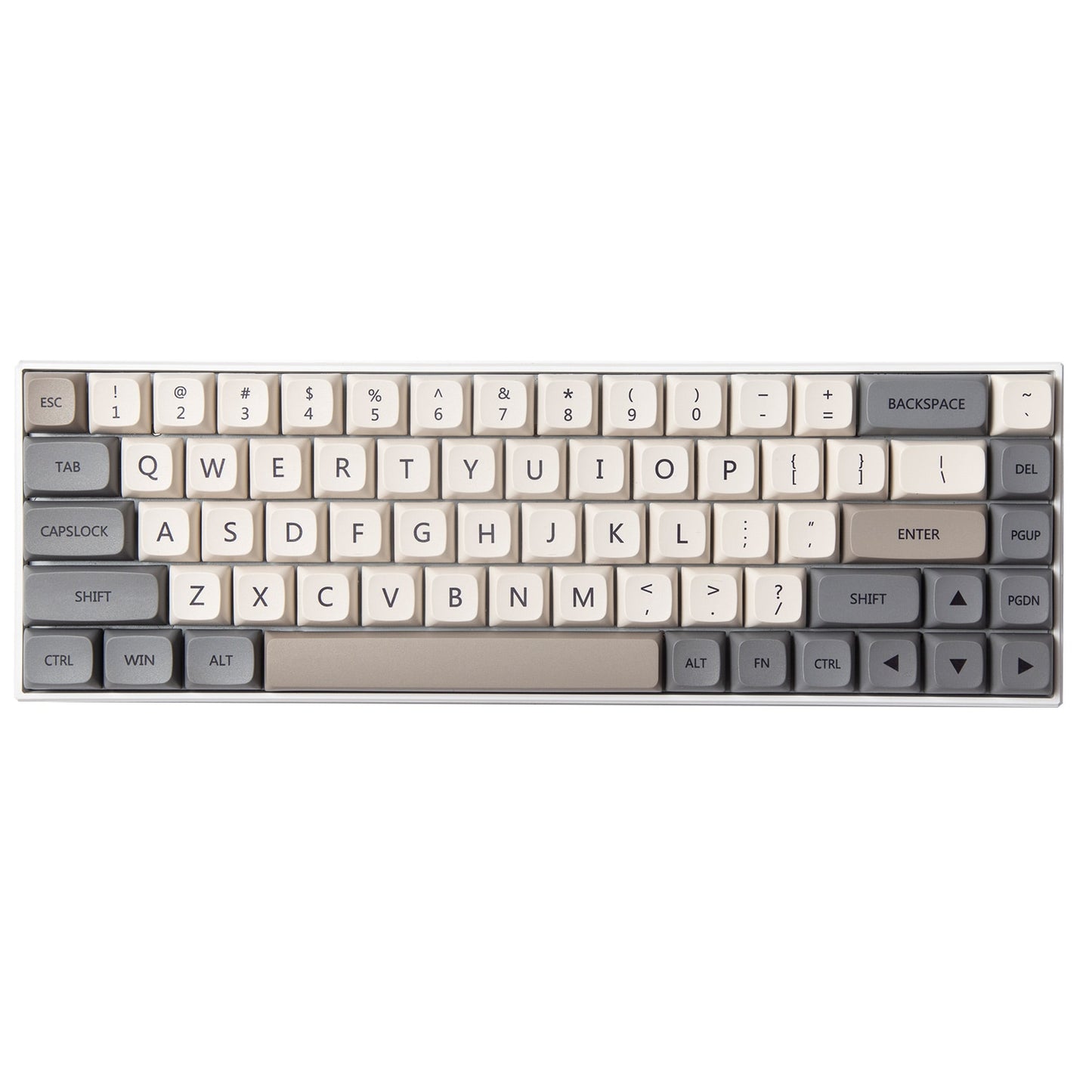 120 Key PBT XDA Profile Keycap Set - Minimalist