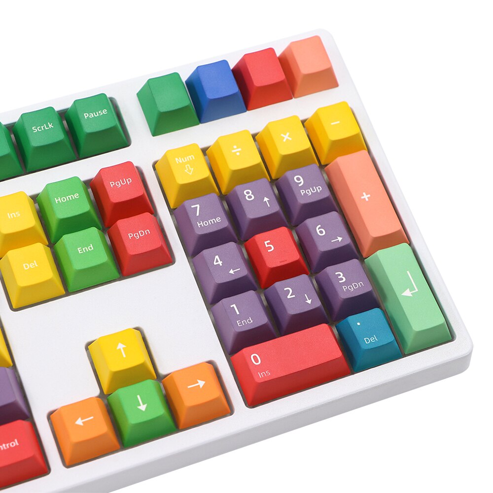 112 Key PBT Cherry Profile Keycap Set - Colour Craze