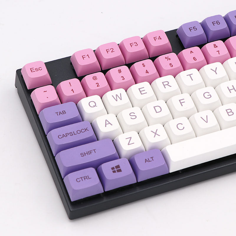 134 Key PBT XDA Profile Keycap Set - Ameythst