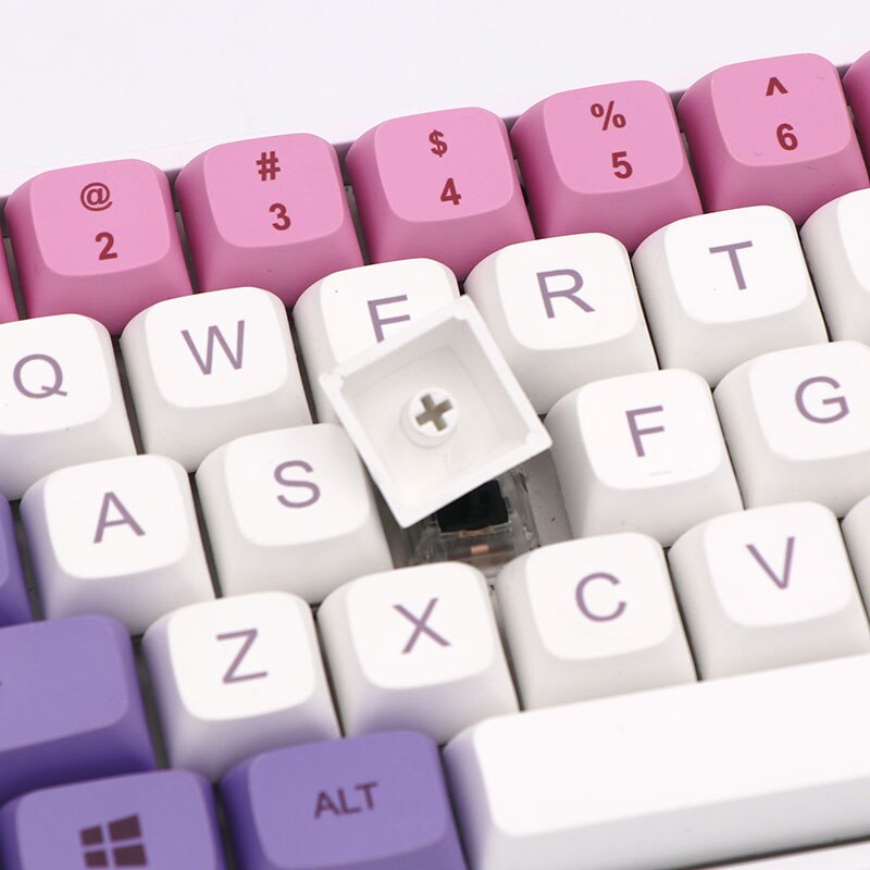 134 Key PBT XDA Profile Keycap Set - Ameythst